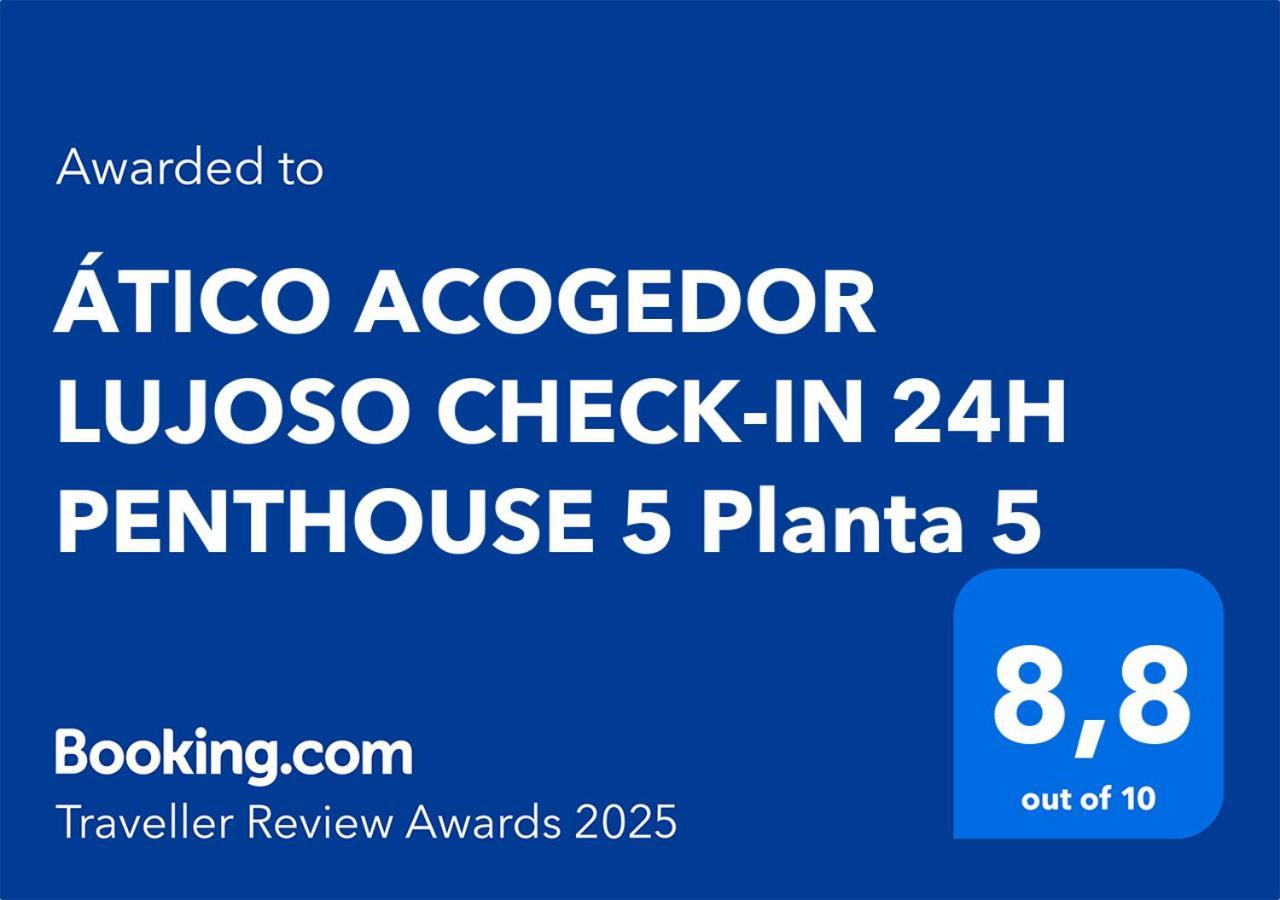 Atico Acogedor Lujoso Check-In 24H Penthouse 5 Planta 5 Apartment Zaragoza Exterior foto